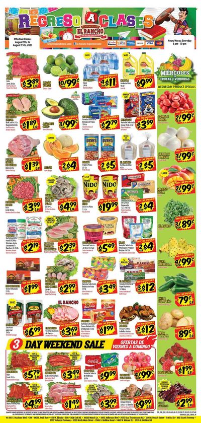 El Rancho (TX) Weekly Ad Flyer Specials August 9 to August 15, 2023
