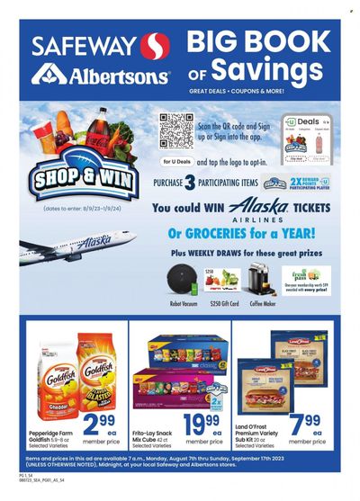 Safeway (ID) Weekly Ad Flyer Specials August 7 to September 17, 2023