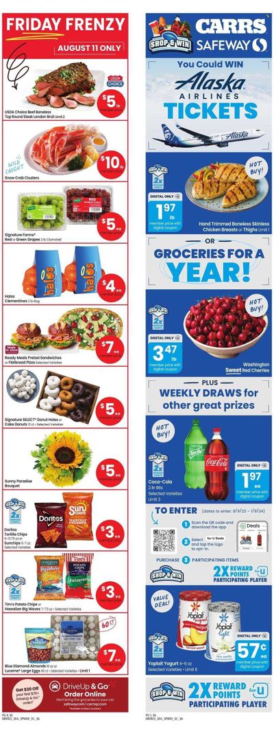 Safeway (AK) Weekly Ad Flyer Specials August 9 to August 15, 2023