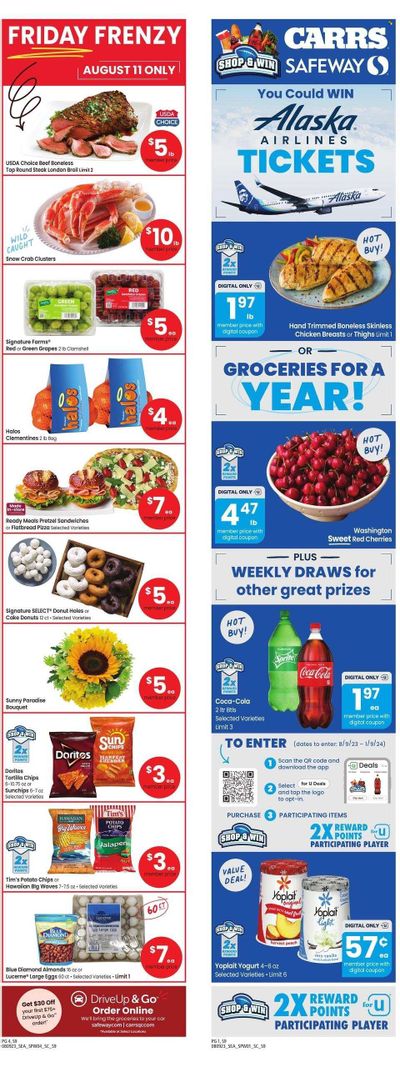 Safeway (AK) Weekly Ad Flyer Specials August 9 to August 15, 2023
