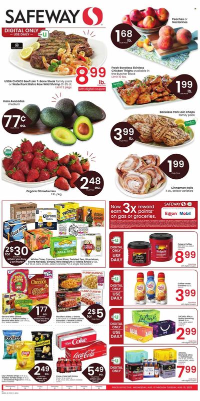 Safeway (MT) Weekly Ad Flyer Specials August 9 to August 15, 2023