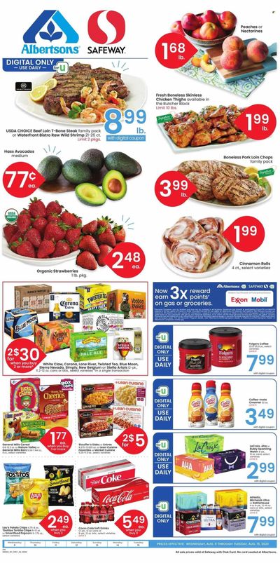 Safeway (MT) Weekly Ad Flyer Specials August 9 to August 15, 2023