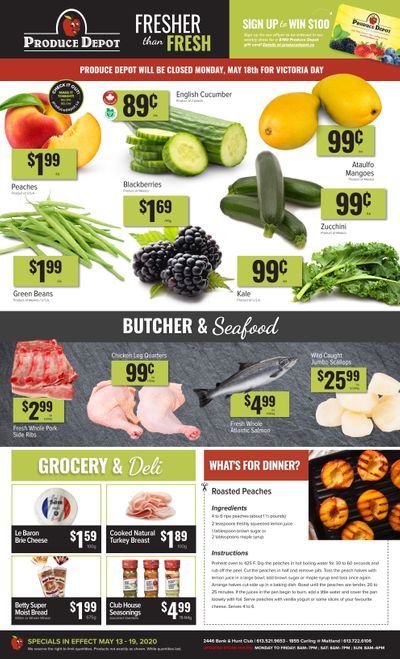 Produce Depot Flyer May 13 to 19