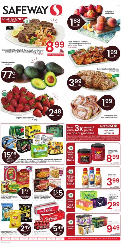 Safeway (WY) Weekly Ad Flyer Specials August 9 to August 15, 2023