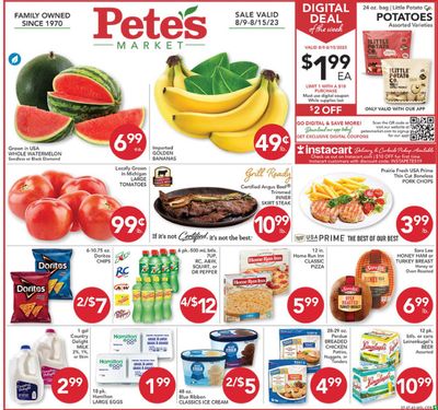 Pete's Fresh Market (IL) Weekly Ad Flyer Specials August 9 to August 15, 2023