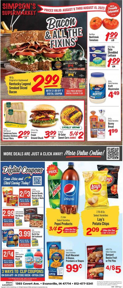 IGA (IN) Weekly Ad Flyer Specials August 9 to August 15, 2023