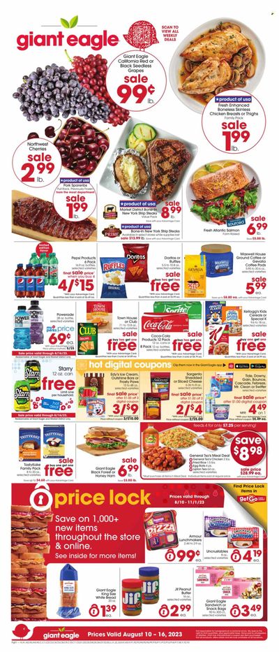 Giant Eagle (WV) Weekly Ad Flyer Specials August 10 to August 16, 2023