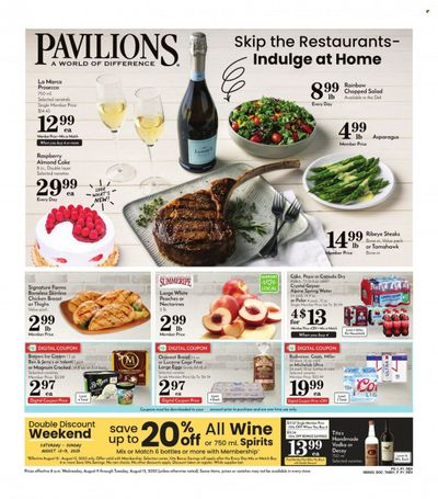 Pavilions (CA) Weekly Ad Flyer Specials August 9 to August 15, 2023