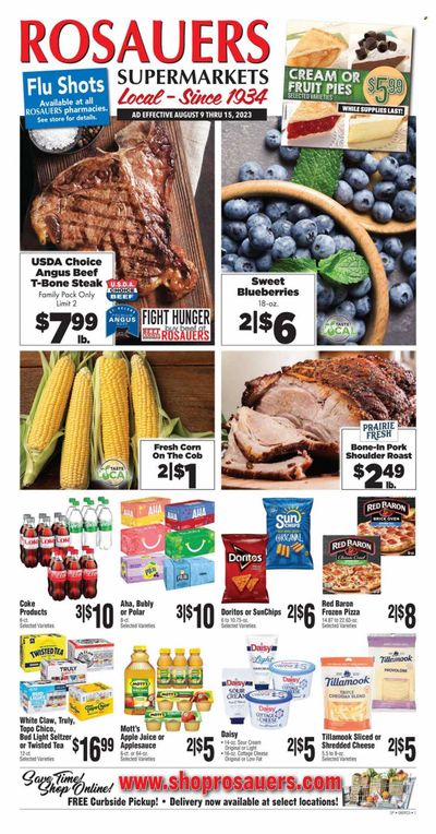 Rosauers (ID, MT, OR, WA) Weekly Ad Flyer Specials August 9 to August 15, 2023
