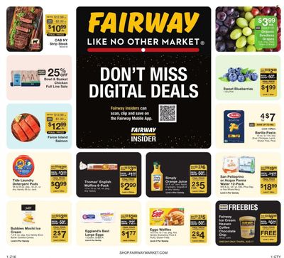 Fairway Market (CT, NJ, NY) Weekly Ad Flyer Specials August 11 to August 17, 2023