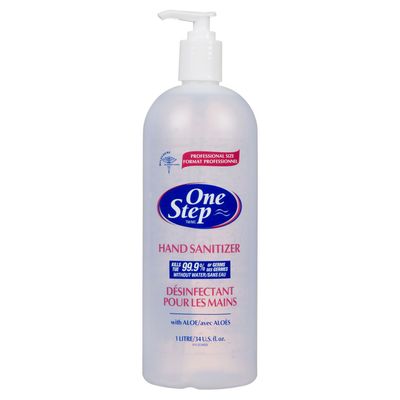 One Step 1 L Hand Sanitizer On Sale for $ 9.98 at Walmart Canada