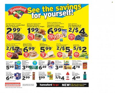 Hannaford (NH) Weekly Ad Flyer Specials August 13 to August 19, 2023