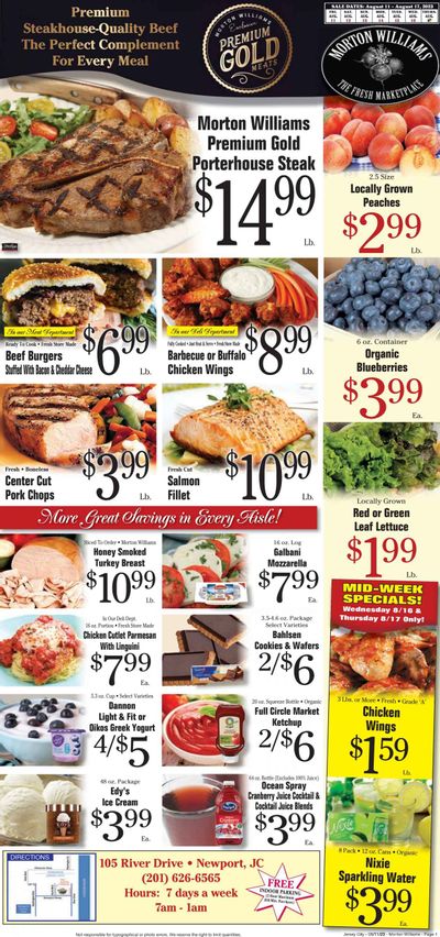 Morton Williams (NJ) Weekly Ad Flyer Specials August 11 to August 17, 2023