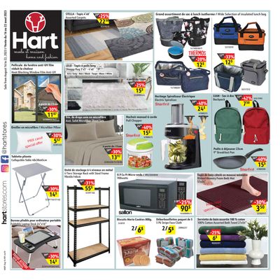 Hart Stores Flyer August 16 to 22