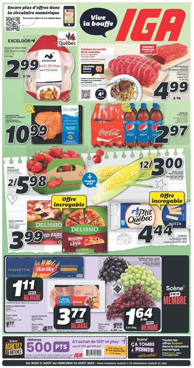 IGA (QC) Flyer August 17 to 23