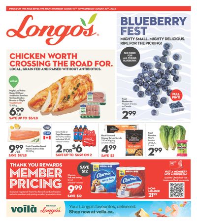 Longo's (Liberty Village) Flyer August 17 to 30