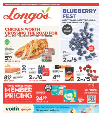 Longo's (Brooklin) Flyer August 17 to 30