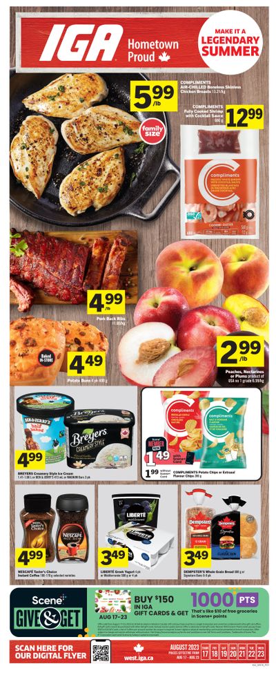 IGA (AB) Flyer August 17 to 23