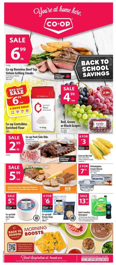 Co-op (West) Food Store Flyer August 17 to 23