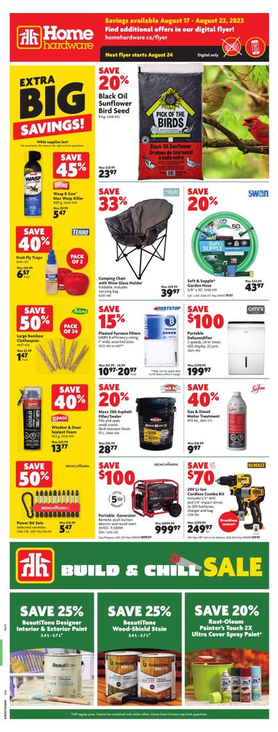 Home Hardware (BC) Flyer August 17 to 23