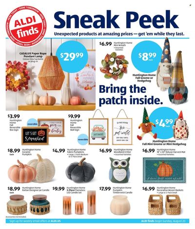 ALDI (CT, MA, MI, MN, NY, VT) Weekly Ad Flyer Specials August 20 to August 26, 2023