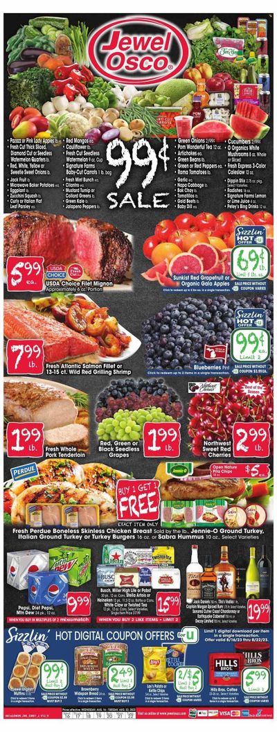 Jewel Osco (IL) Weekly Ad Flyer Specials August 16 to August 22, 2023