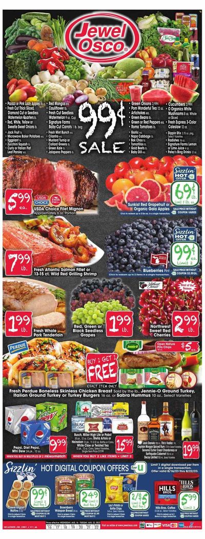 Jewel Osco (IL) Weekly Ad Flyer Specials August 16 to August 22, 2023