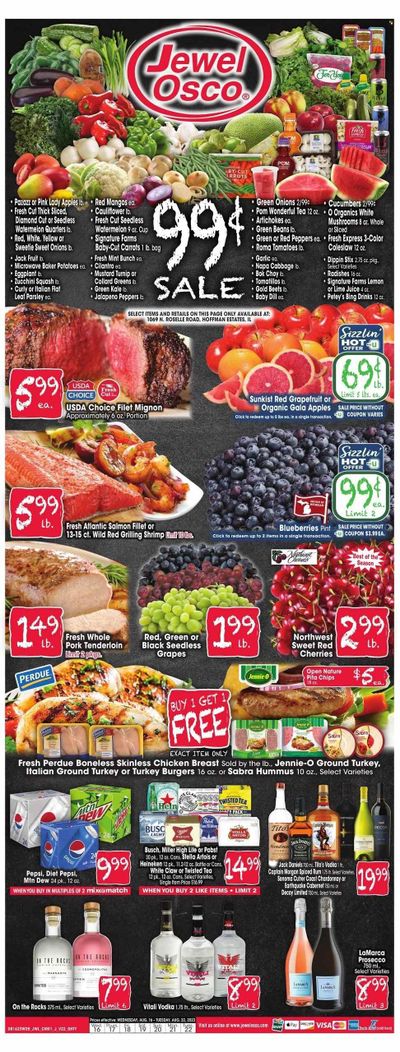 Jewel Osco (IL) Weekly Ad Flyer Specials August 16 to August 22, 2023