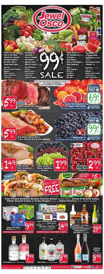 Jewel Osco (IL) Weekly Ad Flyer Specials August 16 to August 22, 2023