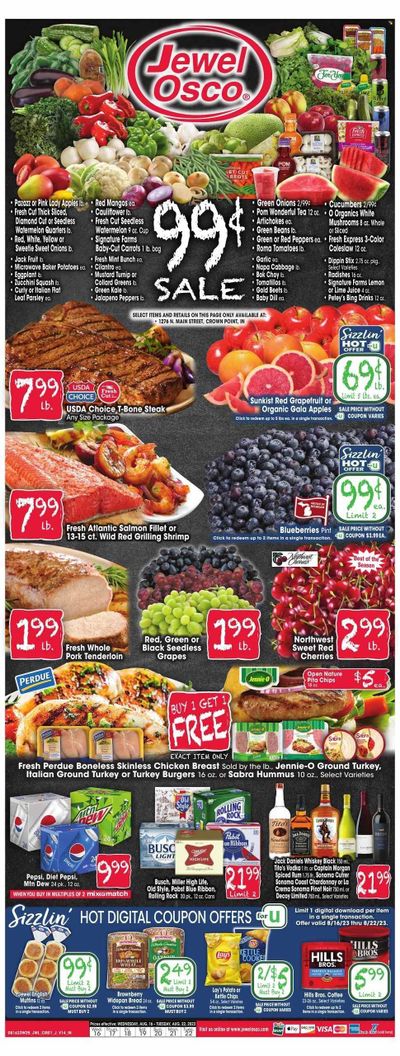 Jewel Osco (IN) Weekly Ad Flyer Specials August 16 to August 22, 2023