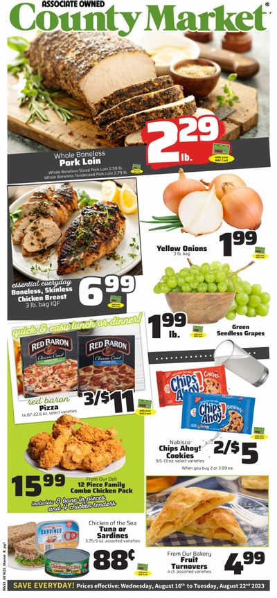 County Market (IL, IN, MO) Weekly Ad Flyer Specials August 16 to August 22, 2023