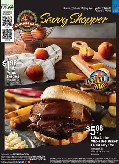 Commissary Weekly Ad Flyer Specials August 14 to August 27, 2023