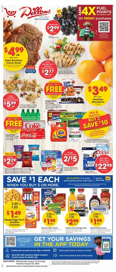 Dillons (KS) Weekly Ad Flyer Specials August 16 to August 22, 2023
