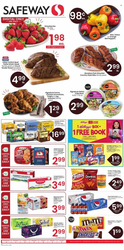 Safeway (CO) Weekly Ad Flyer Specials August 16 to August 22, 2023