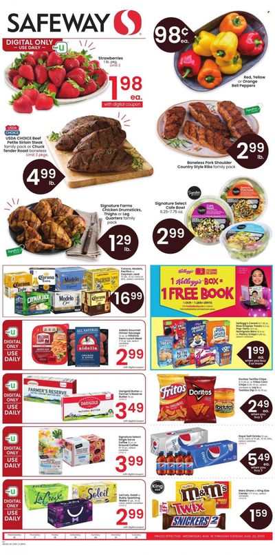 Safeway (CO) Weekly Ad Flyer Specials August 16 to August 22, 2023