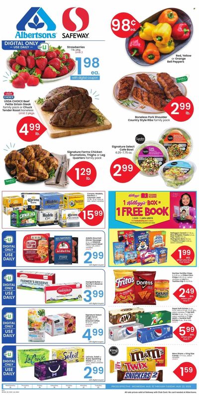 Safeway (MT) Weekly Ad Flyer Specials August 16 to August 22, 2023