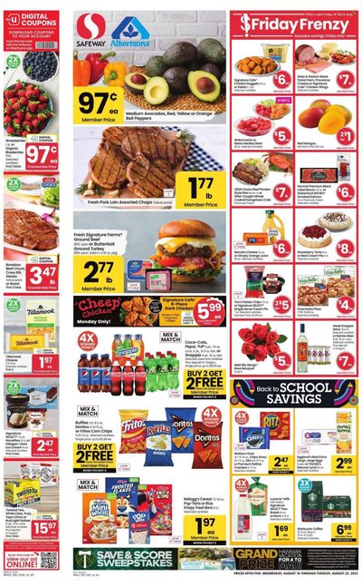 Safeway (OR) Weekly Ad Flyer Specials August 16 to August 22, 2023