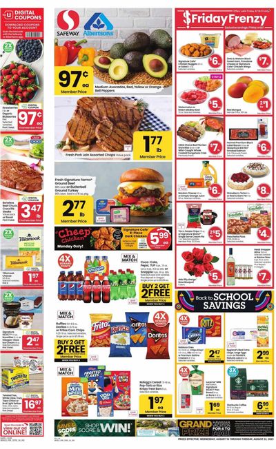 Safeway (OR, WA) Weekly Ad Flyer Specials August 16 to August 22, 2023
