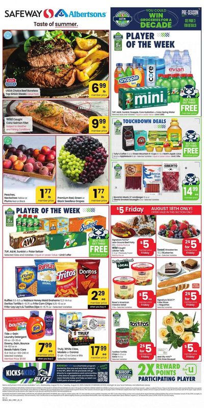 Safeway (WA) Weekly Ad Flyer Specials August 16 to August 22, 2023