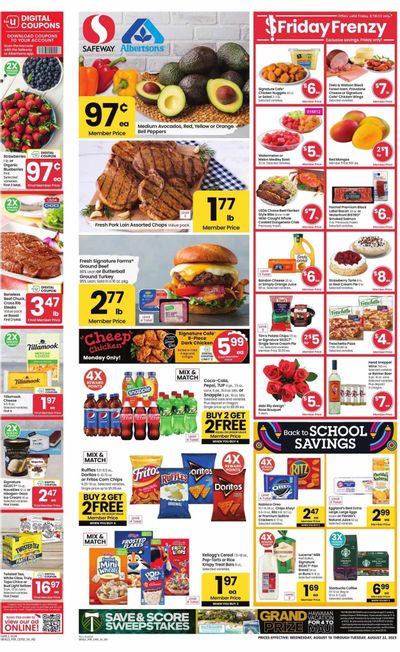 Safeway (WA) Weekly Ad Flyer Specials August 16 to August 22, 2023