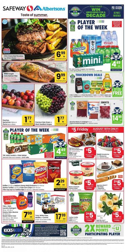Safeway (WA) Weekly Ad Flyer Specials August 16 to August 22, 2023