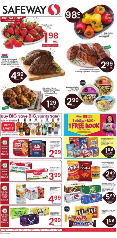 Safeway (WY) Weekly Ad Flyer Specials August 16 to August 22, 2023