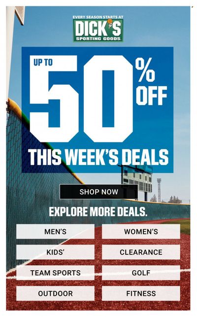 DICK'S Weekly Ad Flyer Specials August 13 to August 19, 2023