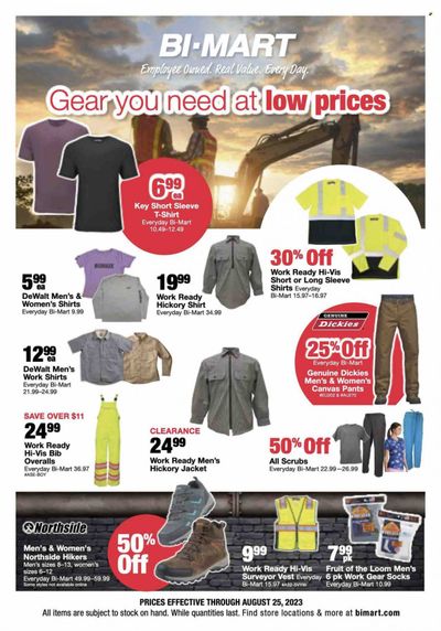 Bi-Mart (ID, OR, WA) Weekly Ad Flyer Specials August 14 to August 25, 2023