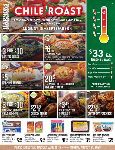 Harmons (UT) Weekly Ad Flyer Specials August 15 to August 21, 2023