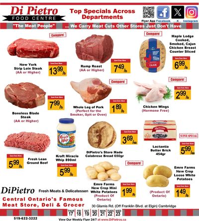 Di Pietro Food Centre Flyer August 17 to 23