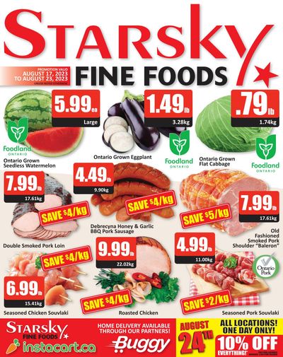 Starsky Foods Flyer August 17 to 23