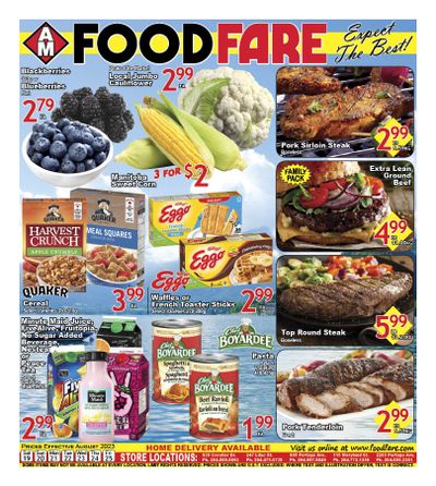 Food Fare Flyer August 19 to 25