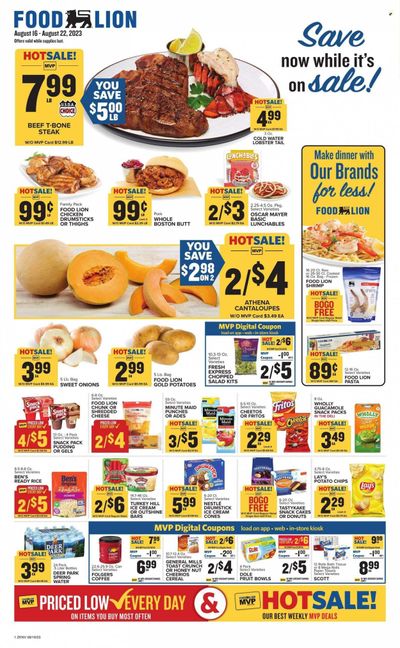 Food Lion (KY) Weekly Ad Flyer Specials August 16 to August 22, 2023