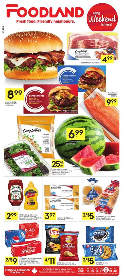 Foodland (Atlantic) Flyer May 14 to 20